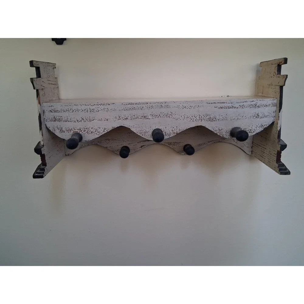 Lighthouse Wooden Shelf. Vintage